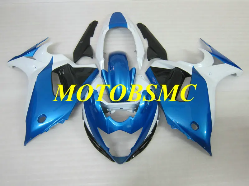 Комплект обтекателей на заказ для кантаны GSXF650 GSX650F 08 09 10 11 12 GSX 650F 2008 2010 2012 белый