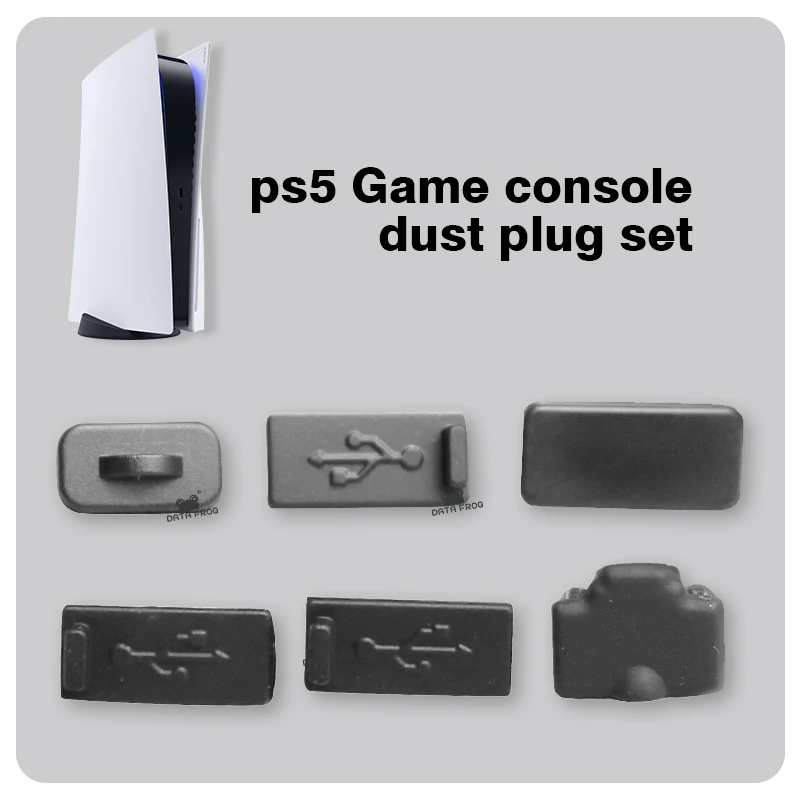 6 шт. силиконовые заглушки для консоли PS5