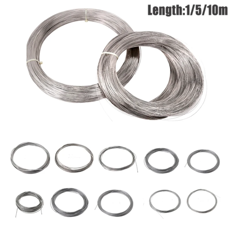 Проволока из нержавеющей стали длина 1 м 5 10 никогда не выцветает Проволочная
