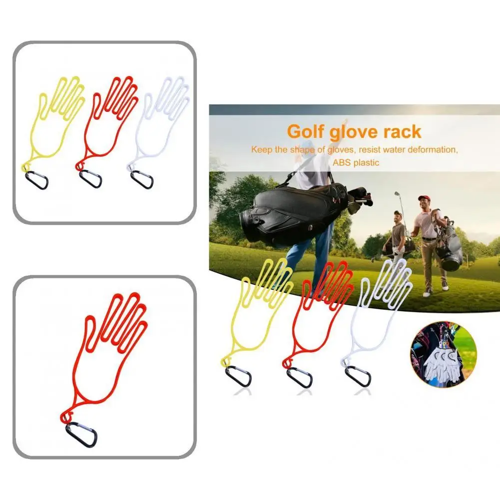 

High-quality Plastic Firm Left Right Universal Golf Glove Frame Golf Accessories Golf Glove Stand Golf Gloves Holder