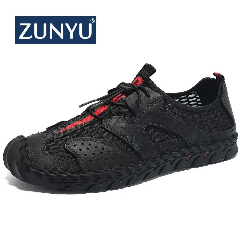 ZUNYU/Новые мужские воздухопроницаемые сетчаты для мужчин Повседневная обувь