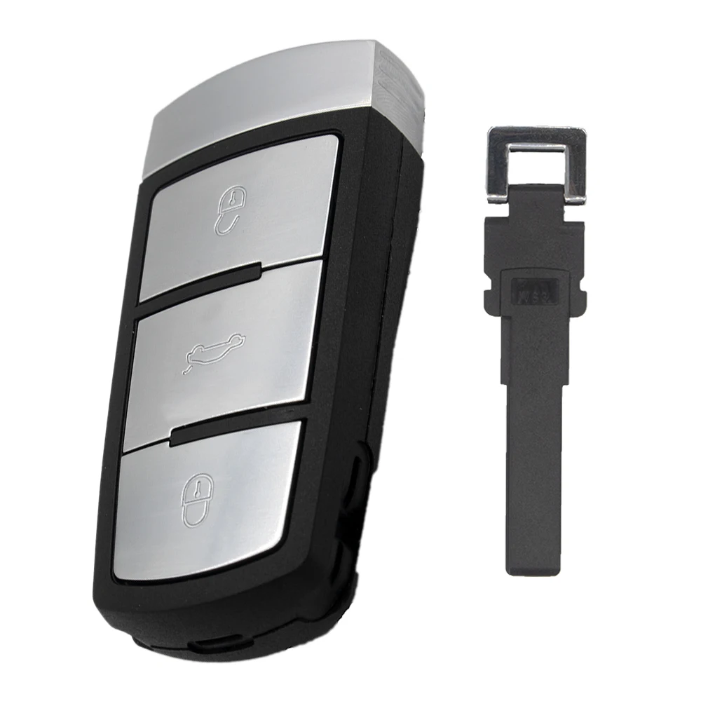Умный Автомобильный ключ WhatsKey с 3 кнопками для Volkswagen 3C0959752BA 433 МГц ID48 подходит VW
