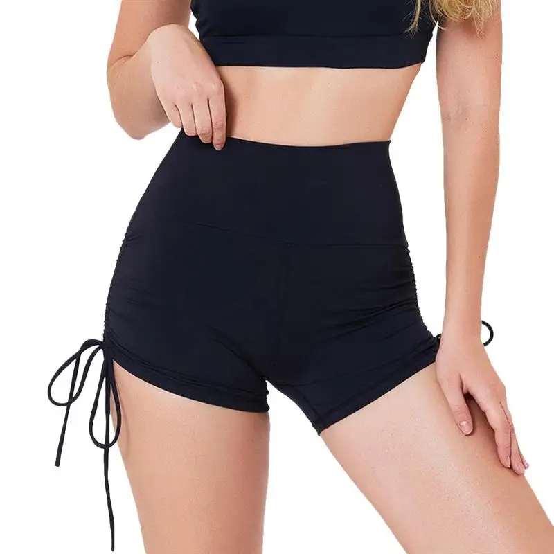 

Женские спортивные шорты с высокой талией, эластичные леггинсы для спортзала, тренировок, фитнеса, йоги, дышащие спортивные Леггинсы