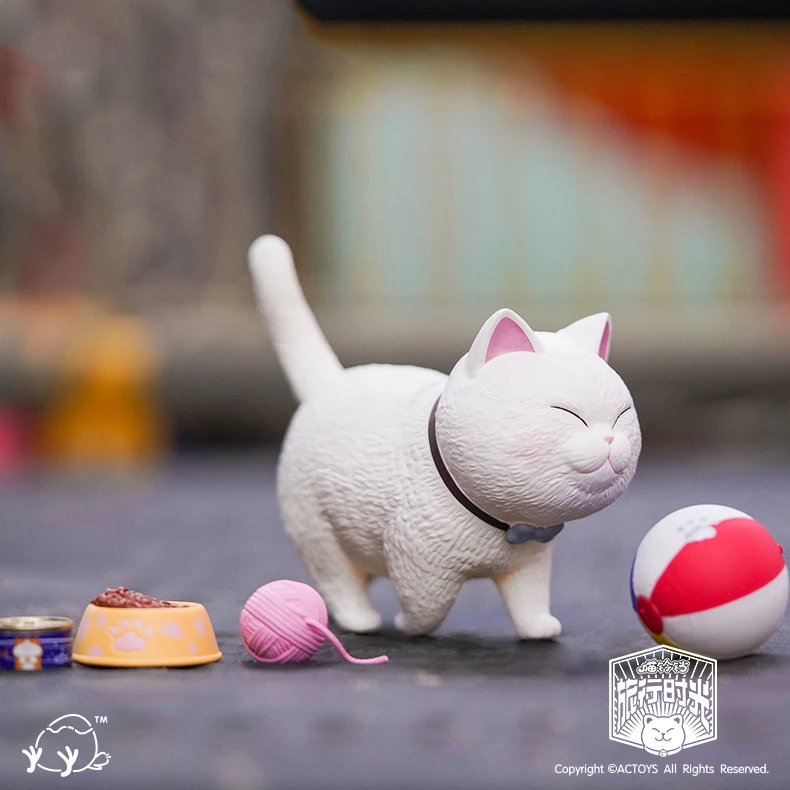 Кошка колокольчик слепой случайный ящик игрушки дорожная сумка аниме фигурка