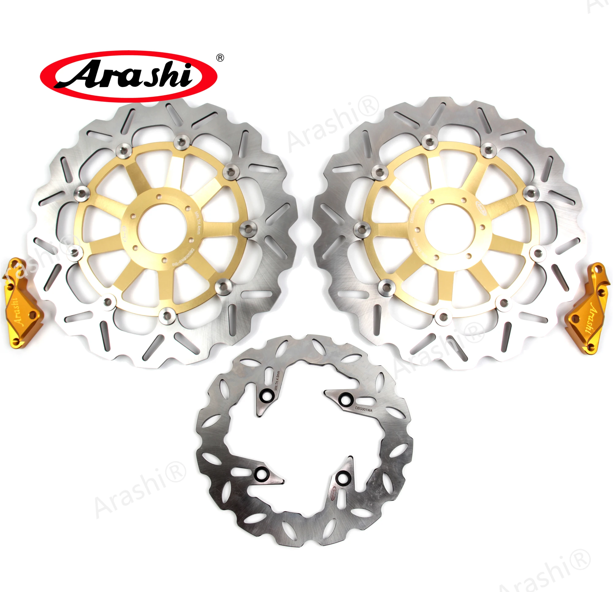 Тормозной диск ARASHI VTEC 400 для HONDA CB 1999 2000 2001 2002 2003 2004 2005 2006 2015 CB400 передняя бритья 07