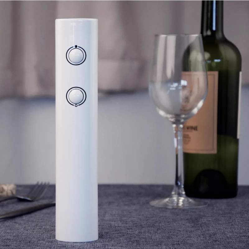 

Wine Corkscrew Set Automatic Electric Wine Opener with Color Box Red Wine Opener White Automatic Corkscrew White