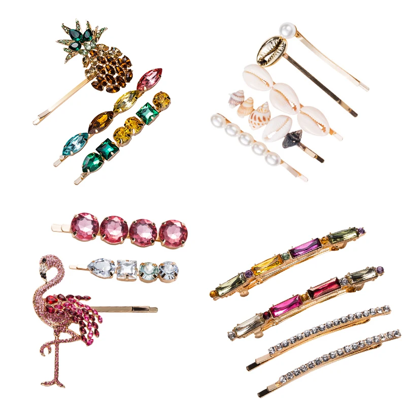 Женская разноцветная шпилька для волос в виде ананаса|Украшения волос| |