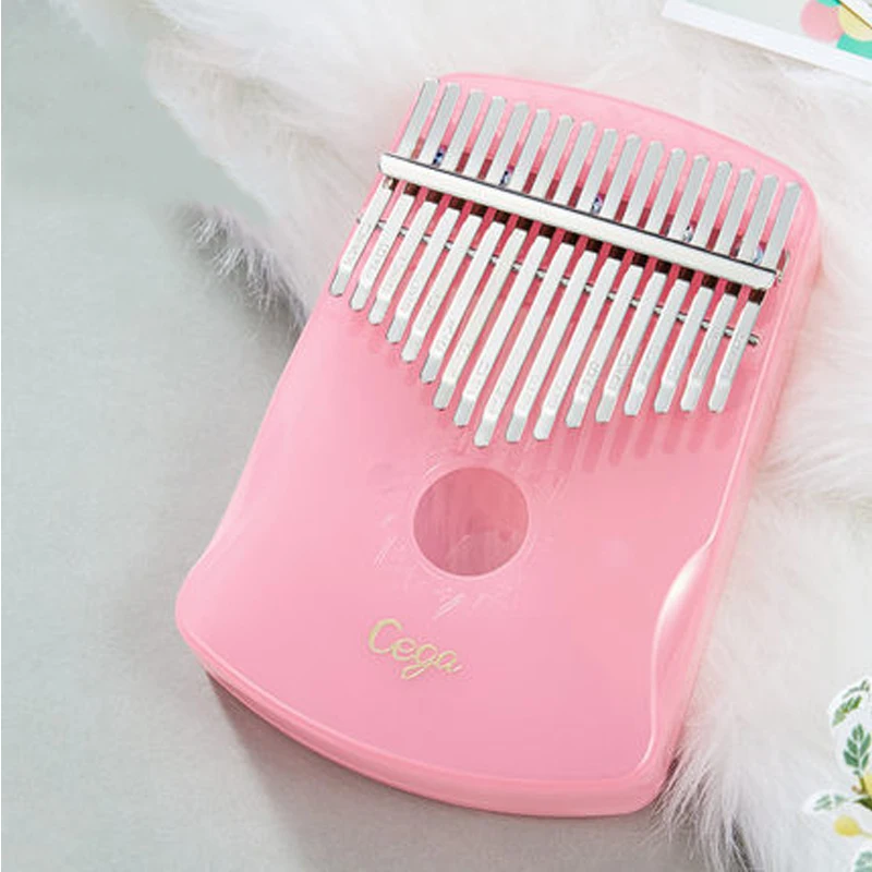 Калимба 17 ключ кристально прозрачный палец пианино для начинающих музыкальный