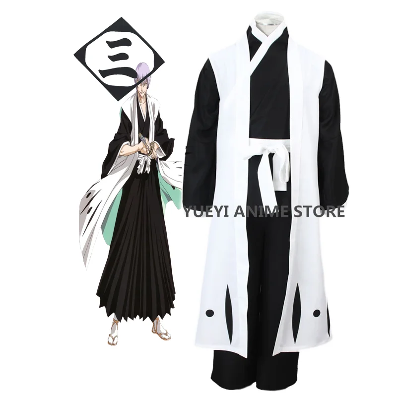 Anime Bleach Gotei Thirteen Kenpachi Zaraki Captain of the 11th ...