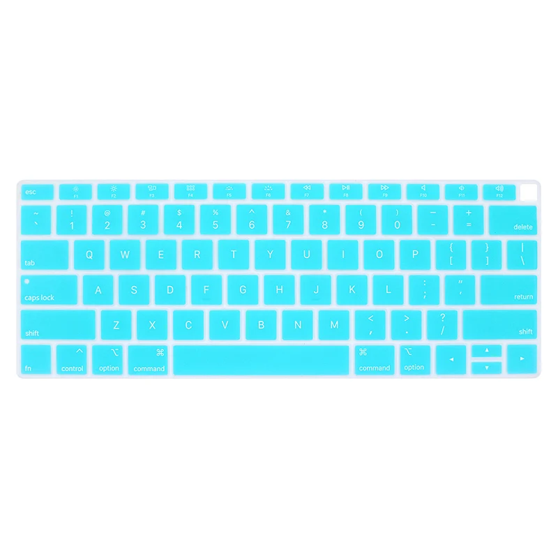 HRH водонепроницаемый силиконовый чехол для ноутбука с английской клавиатурой