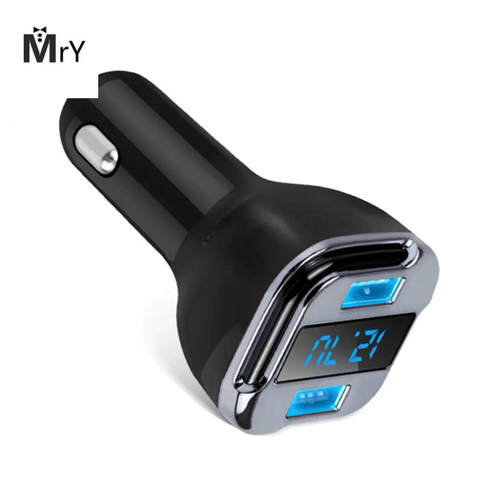 Мини GPS-трекер для мобильного приложения автомобильный с двумя USB-портами