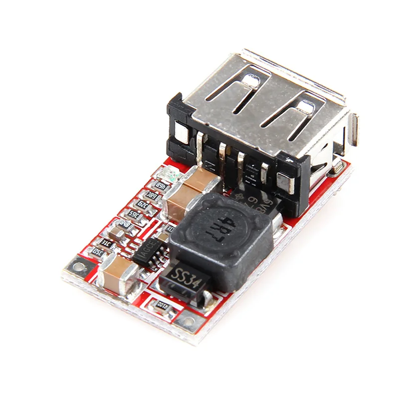 Понижающий модуль DC-DC с 6-24 в 12 В/24 В до 5 3 А зарядного устройства USB для Arduino |