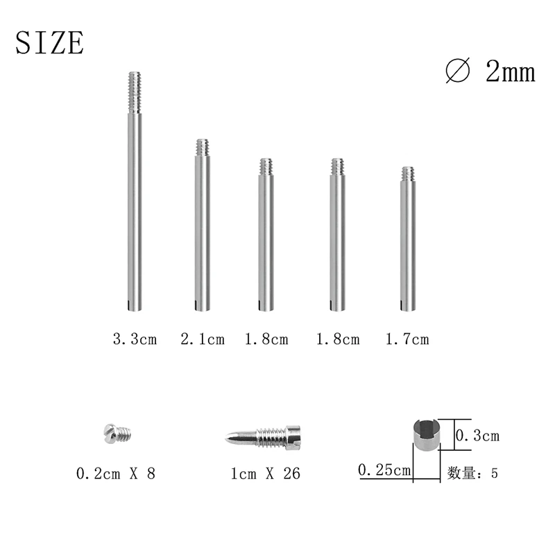 Запчасти для ремонтных инструментов 69 шт./компл. Bassoon винты + набор вала ключей