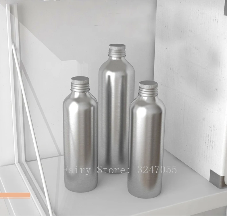30ml50ml100ml120ml150ml250ml 30 шт пустой косметический алюминиевый флакон с винтовой крышкой