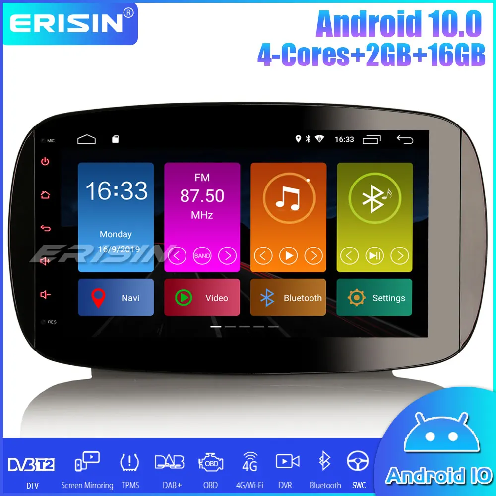 9 &quotDSP DAB + Android 10 0 GPS Автомобильная стерео Автомагнитола CarPlay Wifi OBD Canbus для Mercedes Benz