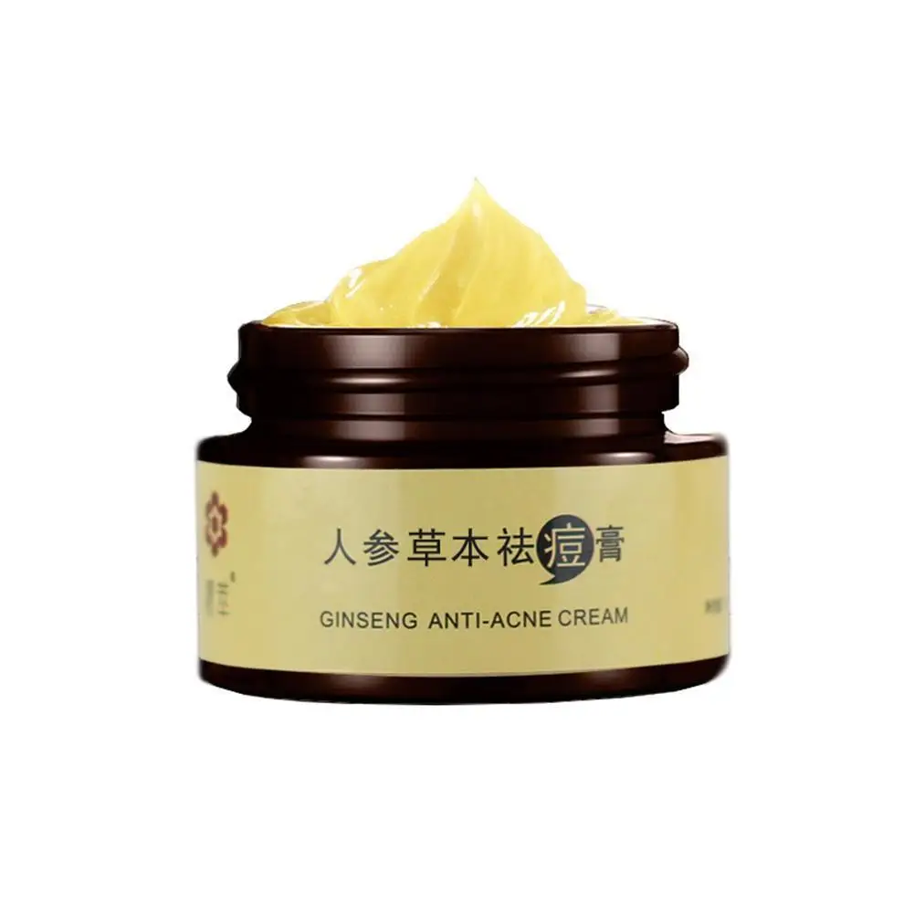 

1PC Herbal Acne Cream Remove Acne Fade Acne Marks Acne Facial Skin Care Creams Deep Cleansing Face Cream