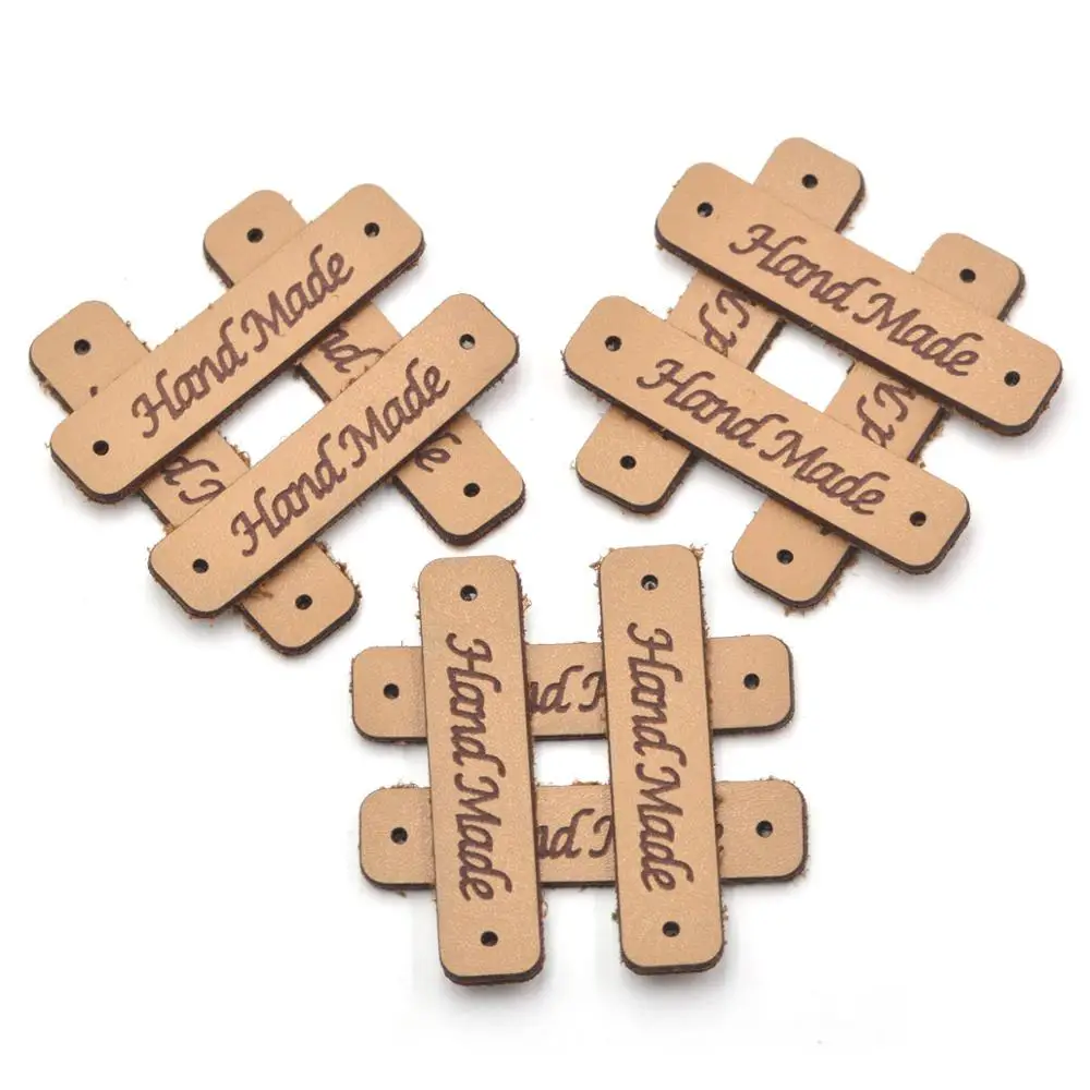 KALASO 20 штук ручной работы этикетки для одежды кожаной теги шапки сумки свитер