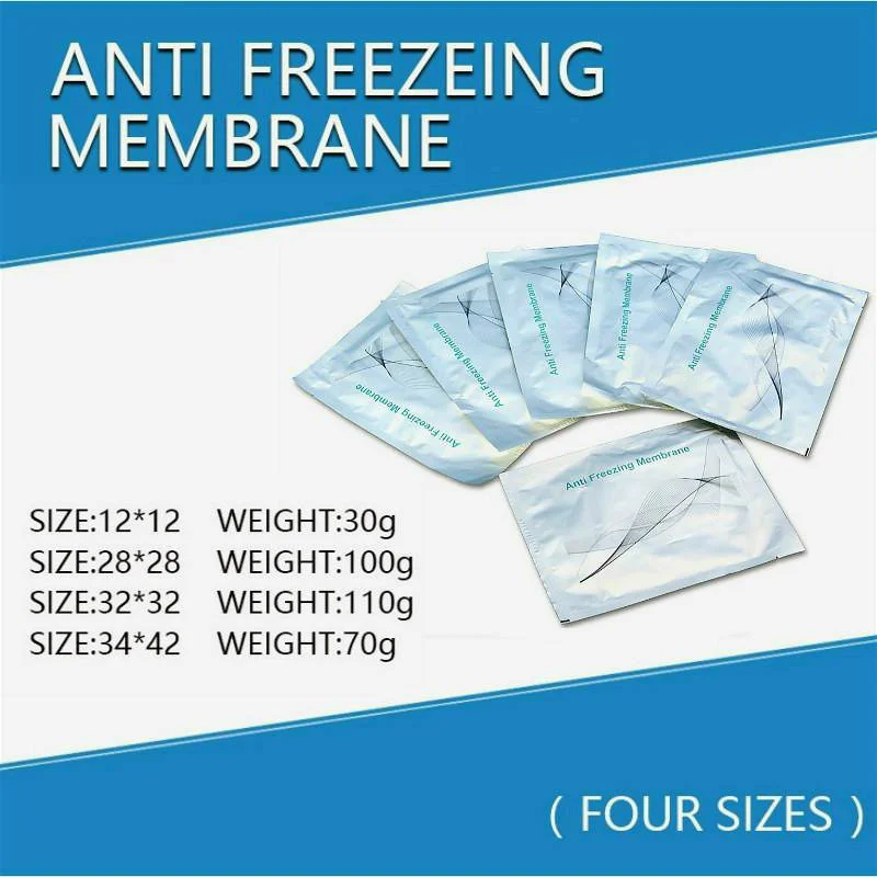 

Newest Product Antifreeze Pz Multi-Size Cryo Pad Anti Freezing Cryotherapy Membrane Fat For Body Slimming