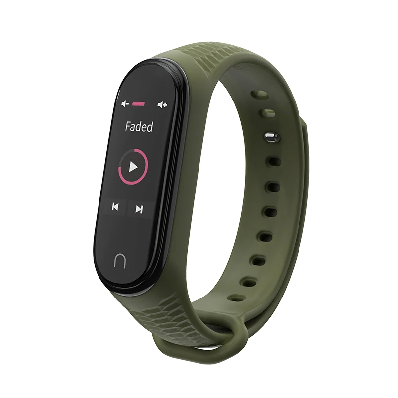 Ремешок для Xiaomi Mi Band 5 4 3 силиконовый браслет Miband ТПУ | Электроника