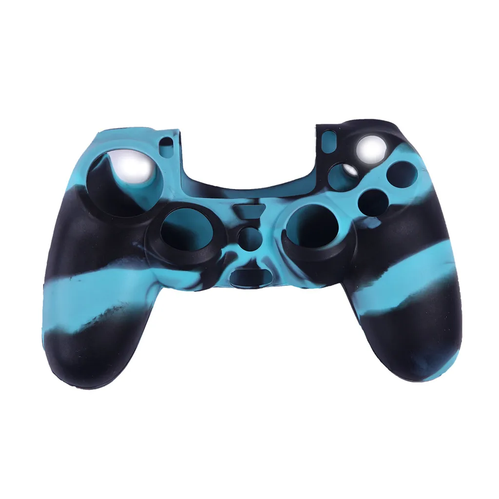 Силиконовый резиновый чехол для playstation 4 PS4 беспроводной контроллер игровые аксессуары Чехлы