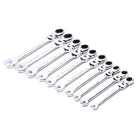 1 шт. матовый зеркальный гибкий гаечный ключ с храповым механизмом гаечный ключ 6 мм-15 мм