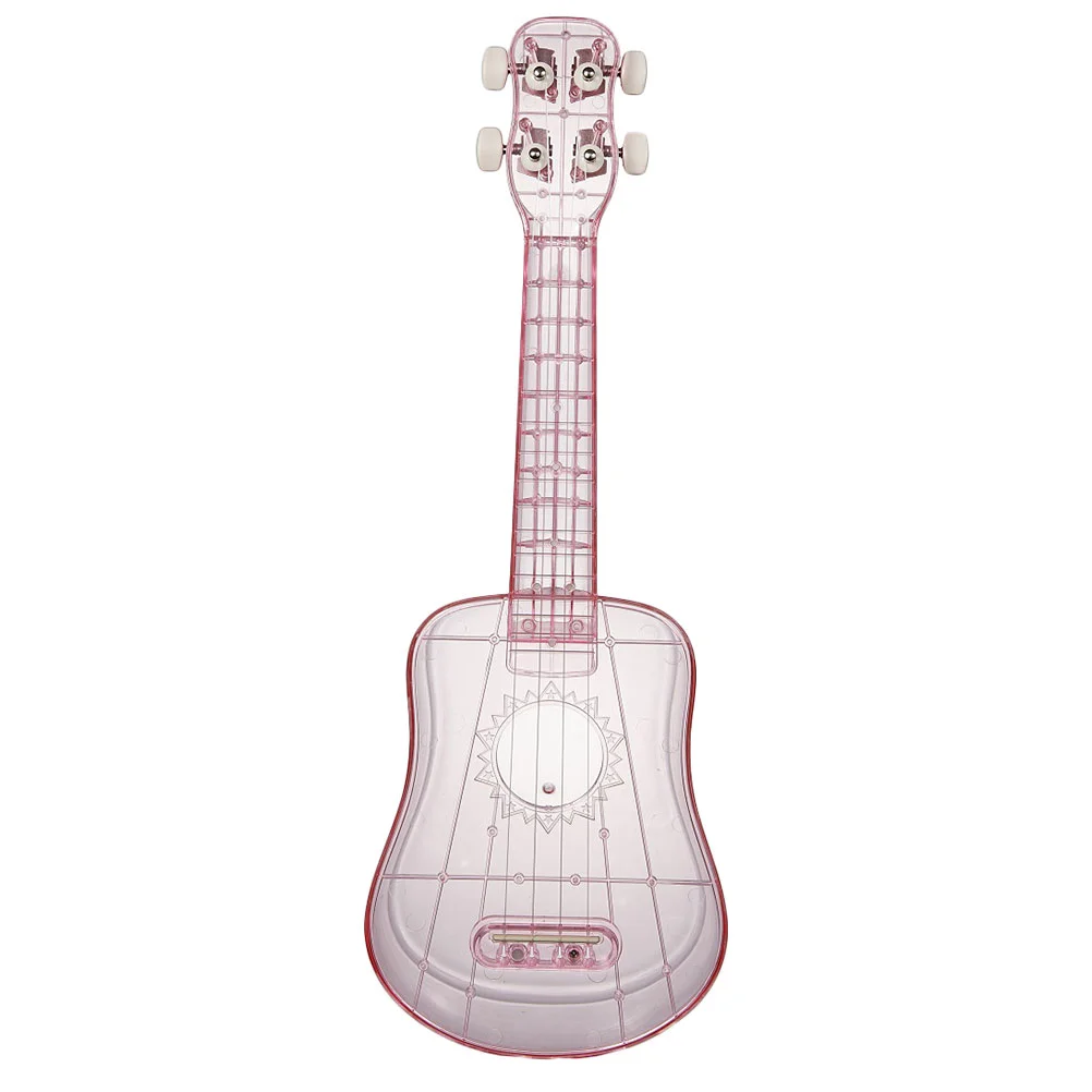 

1 комплект портативное прозрачное укулеле 21 дюйм шикарное укулеле для детей и взрослых