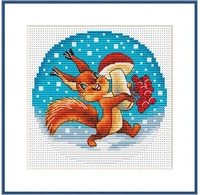 zz1135 homefun cross stitch kit package greeting needlework counted cross stitching kits new style counted cross stich painting