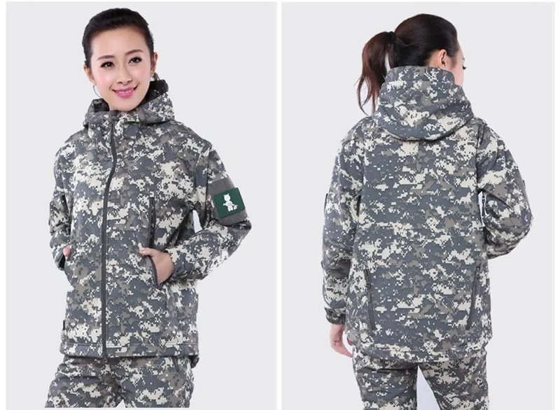 Уличная Женская армейская Военная Тактическая прячущаяся мягкая оболочка акулы
