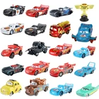 Disney Pixar тачки 3 2 Молния Маккуин мэтер Джексон шторм Рамирес 1:55 литая машина металлический сплав для мальчиков детская игрушка подарок на день рождения