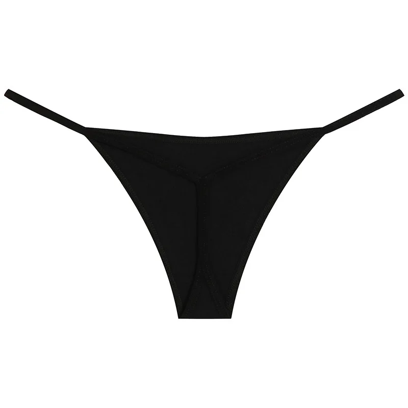 

Hot Sale Cotton Panties Thongs Tangas Sexy Women Underwear Low Waist G-Strings Female Seamless Sexy Panties V-String