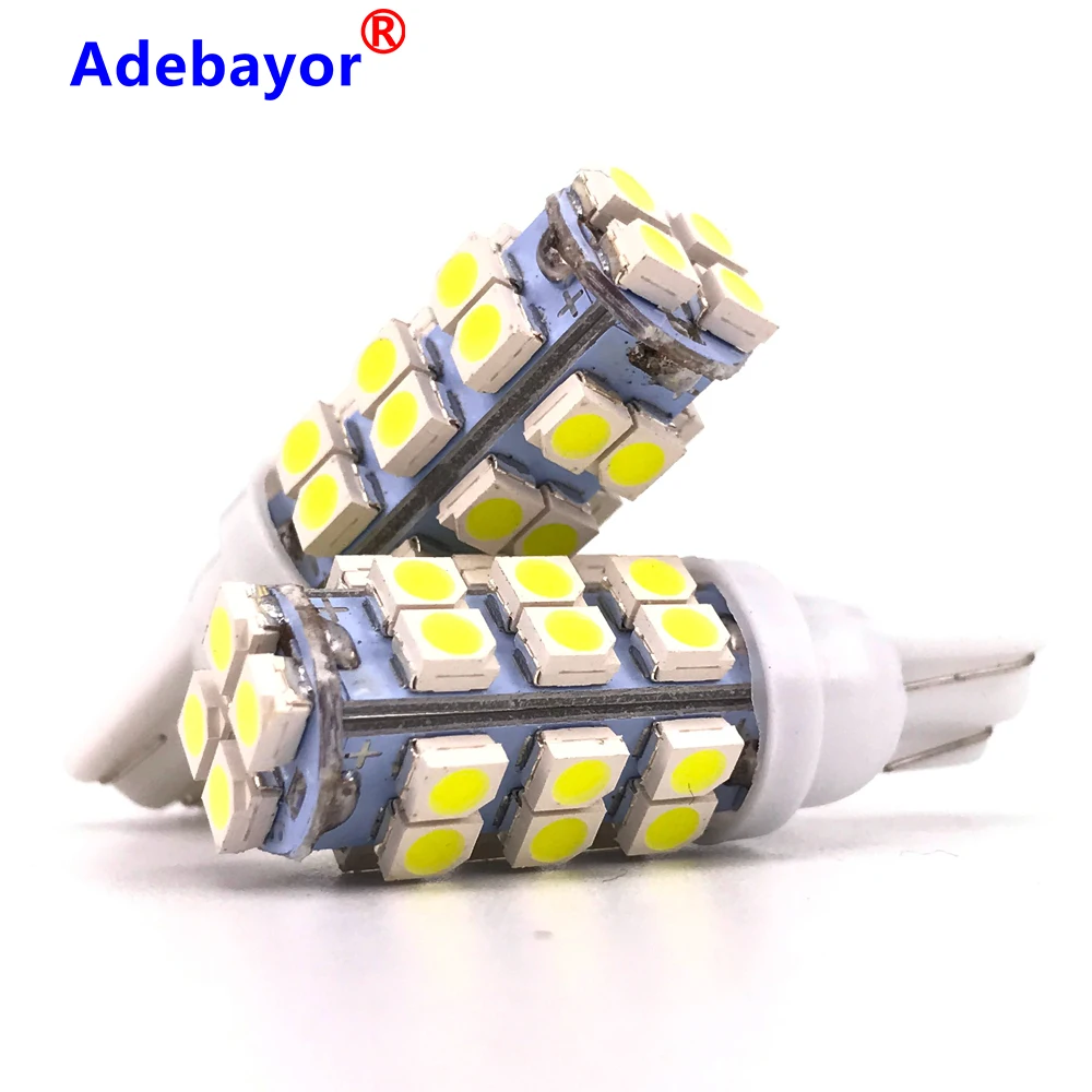 10 шт. светодиодный светодиодные лампы T10 1210/3528 smd 168 194 t10 W5W|Сигнальная лампа| |