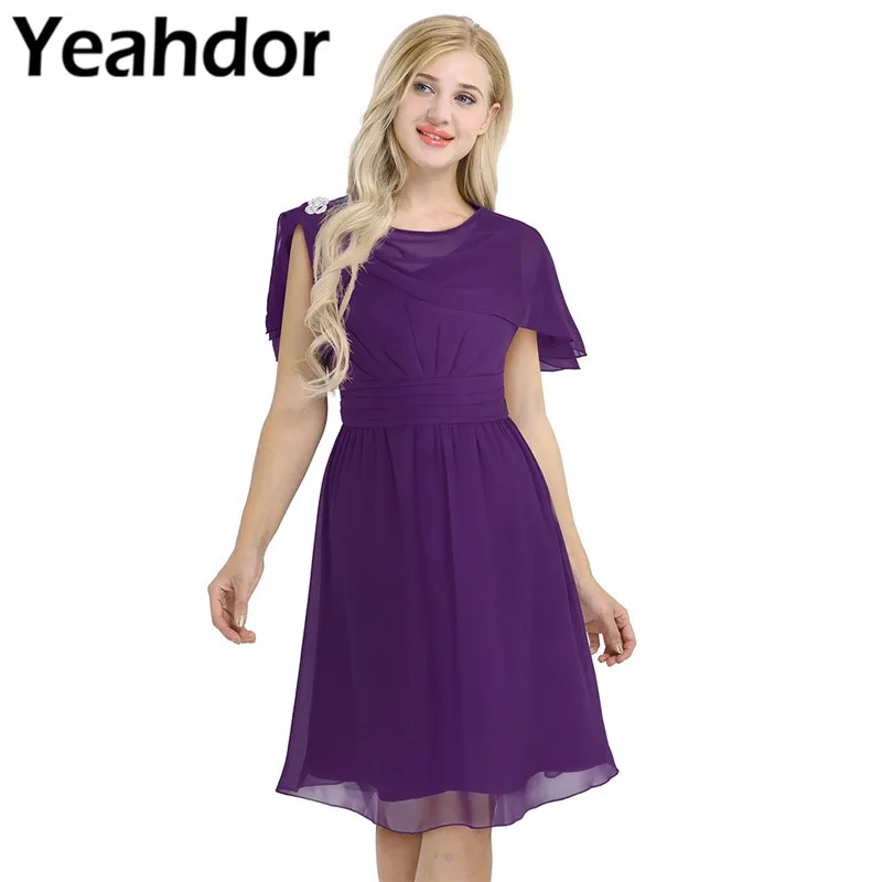 Свадебная вечеринка торжественных мероприятий для женщин девушек без рукавов с