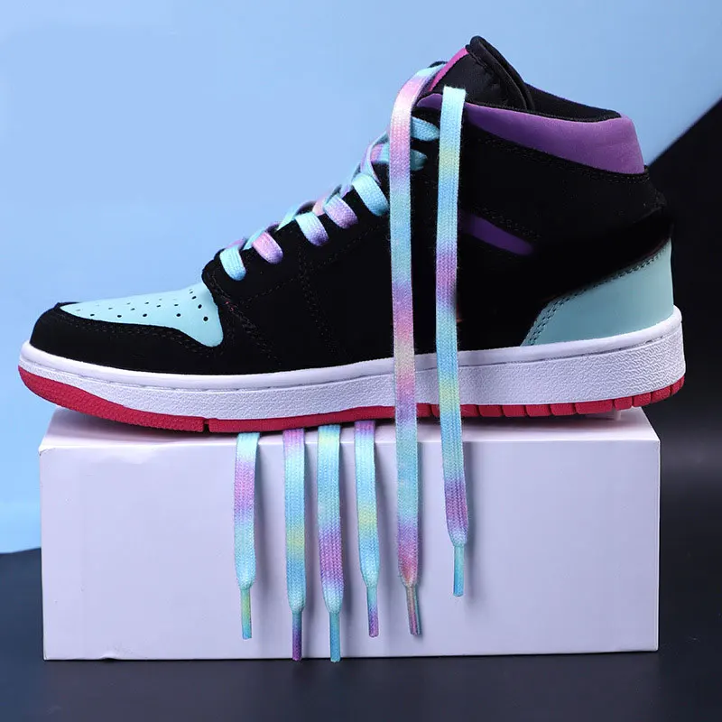 

Разноцветные плоские шнурки для кроссовок, Классические шнурки разных цветов для обуви, шнурки для обуви, шнурки для обуви, аксессуары, шнур...