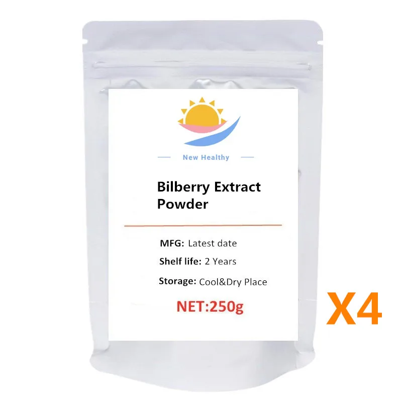 

Bilberry Fruit Powder 4:1 Extract 4x Stronger Antioxident Anthocyanin