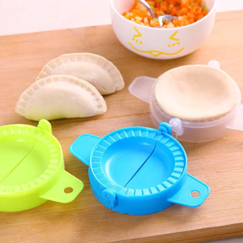 

Портативное устройство для вареников, 3 шт., новые кухонные инструменты, устройство для вареников Jiaozi, легкая форма для вареников «сделай са...