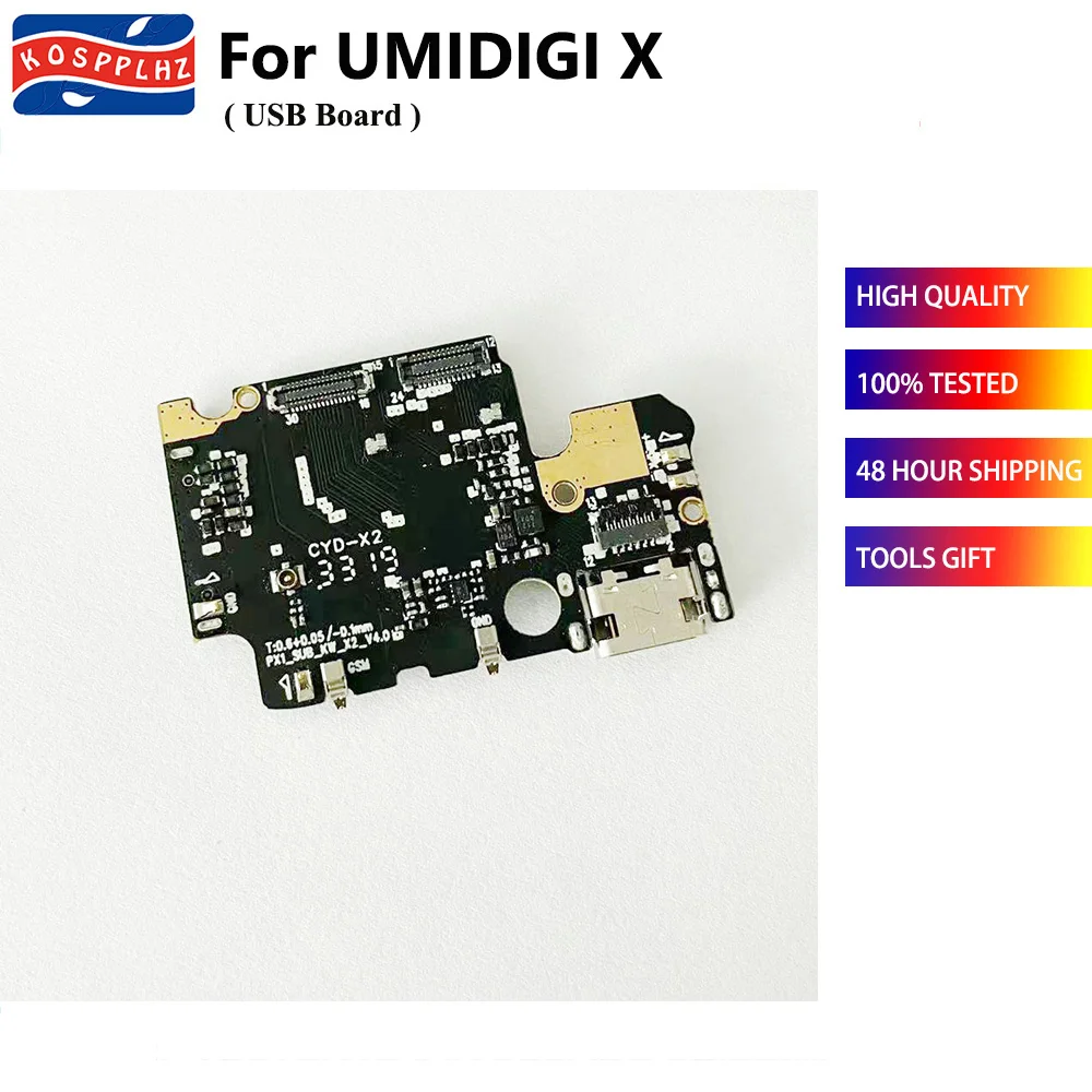 Оригинальная USB-плата KOSPPLHZ для UMIDIGI X аксессуары зарядного порта замена USB-штекера