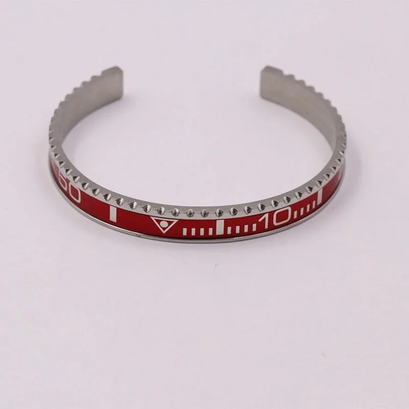 Модные Разноцветные Циферблат из нержавеющей стали Спидометр браслет мужской