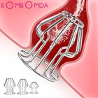 3 размера Анальная пробка полый металлический Анальная пробка из нержавеющей стали массажер простаты стимулятор БДСМ эротические Анальные Секс игрушки фаллоимитатор для женщин