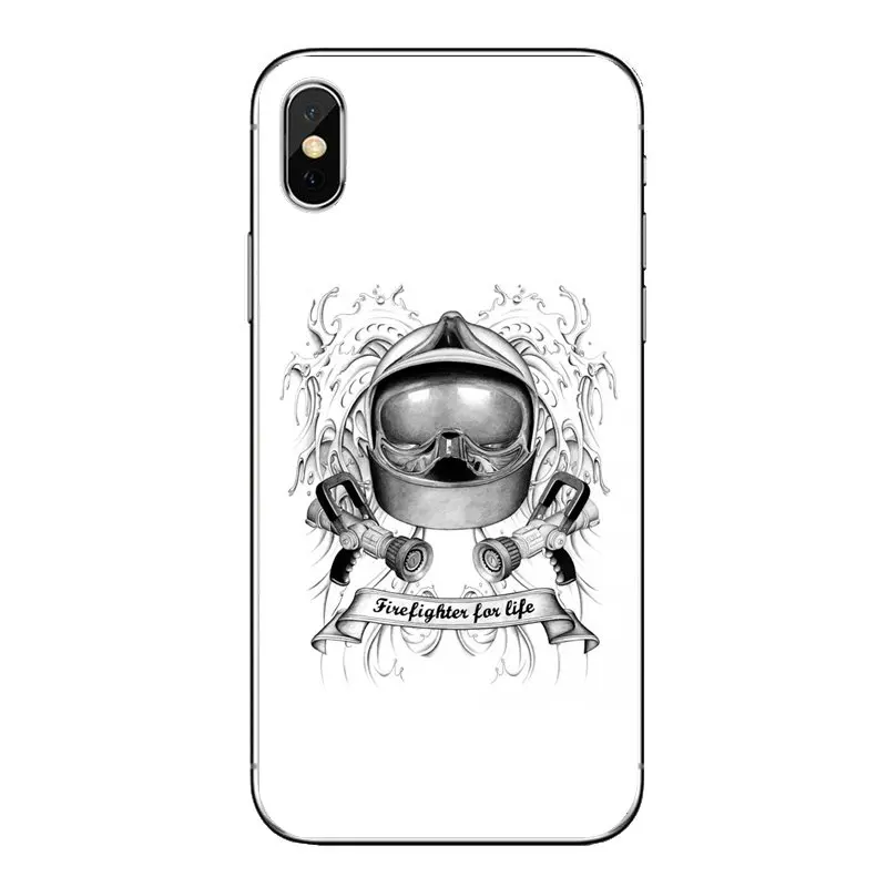 TPU Skin Case firefighter for life hero Poster For HTC One U11 U12 X9 M7 M8 A9 M9 M10 E9 Plus Desire 630 530 626 628 816 820 830 |