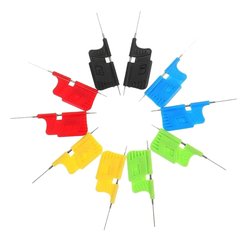 

10Pcs SDK08 Test Clip SMD IC Test Hook Clips for Electrical Testing Ultra Small Clip Test Chip