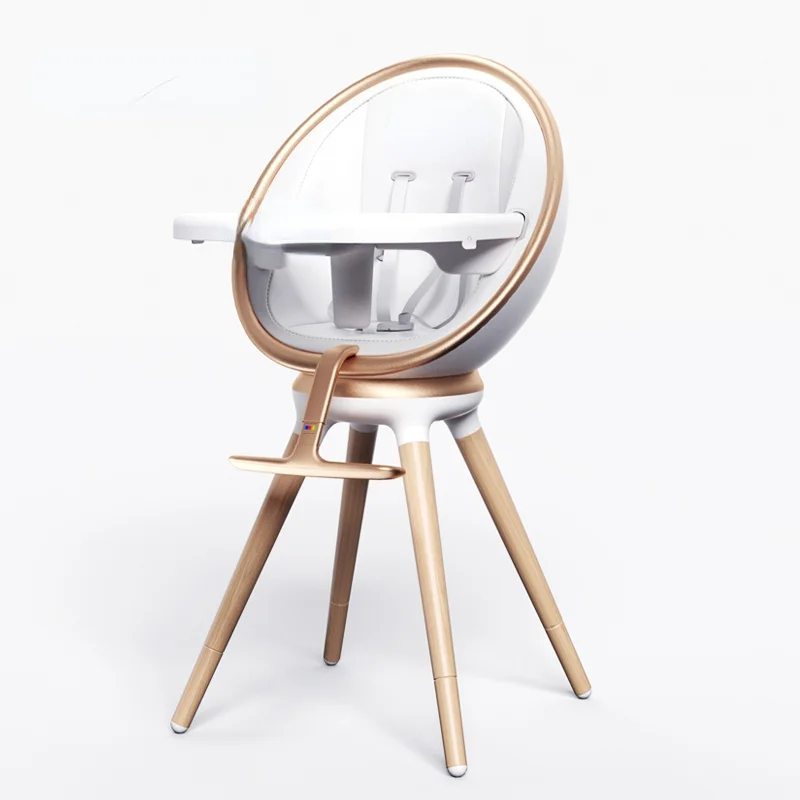 

TT Baby Dining Chair Baby Eating Growing Home High Leg 360 Degrees Rotary Multifunctional Children Dining Table and Chair