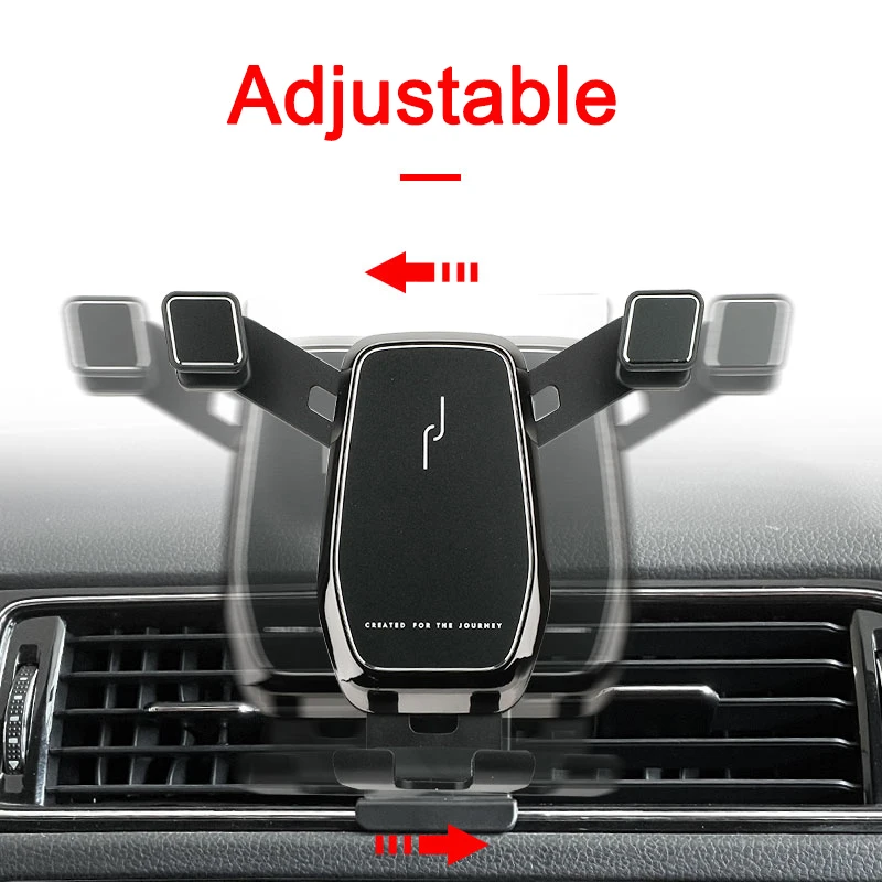 gravity car gps stand air vent clamp mobile phone holder for volkswagen vw jetta mk6 accessories 2015 2016 2017 2018 free global shipping