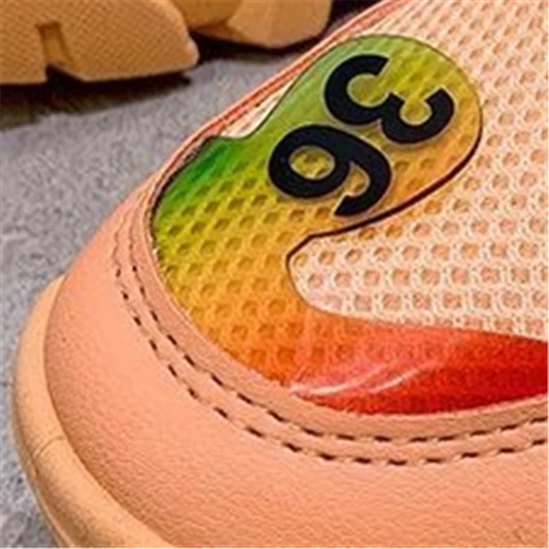 

Spring Autumn Women's Chunky Sneakers Fashion Wild Mesh breathable Women Platform Shoes Lace Up Vulcanize Shoes Womens Dad Shoes