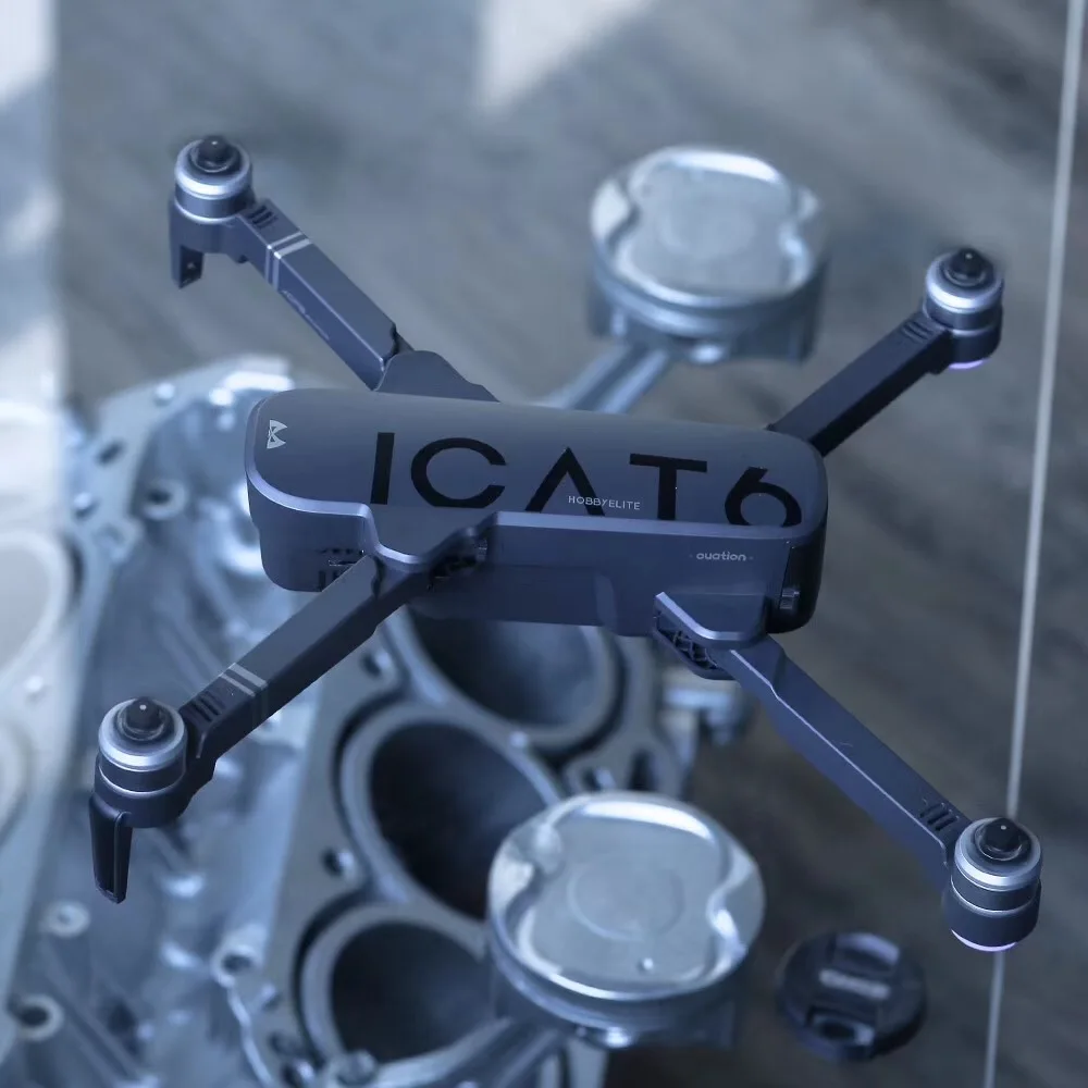 Новый ICAT6 GPS RC Drone селфи с 4K HD камерой Wi Fi FPV оптический поток умный бесщеточный