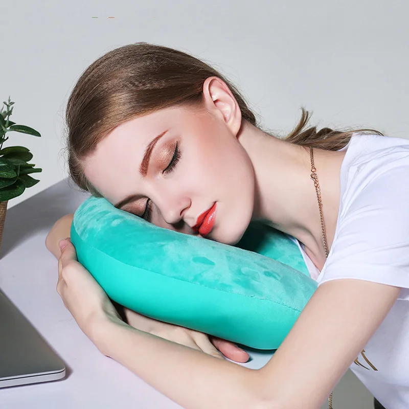QQPQGG новинка 2019 подушки для путешествий шеи самолета сна с микрошариками подушка