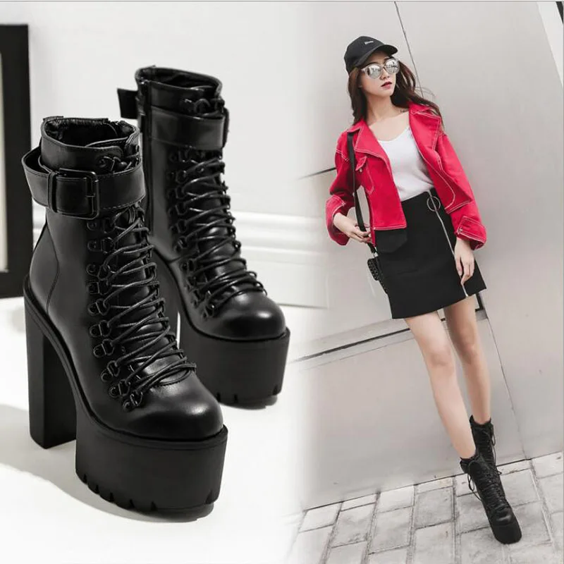 

Winter Women Boots Low-Heels Round Toe Ladies Boots Casual Zipper Shiny Crystal Warm Booties Females Shoes