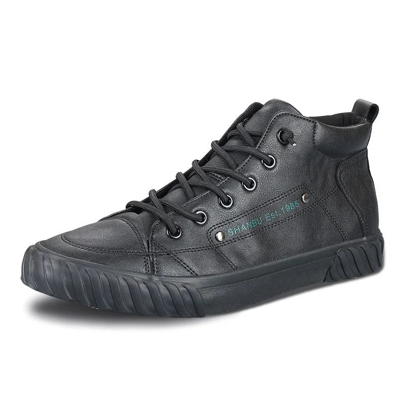 

SKRENEDS Men Casual Shoes Fashion Men Shoes Leather Men Loafers Moccasins Slip On Men Flats Male Driving Shoes Soft Non-slip