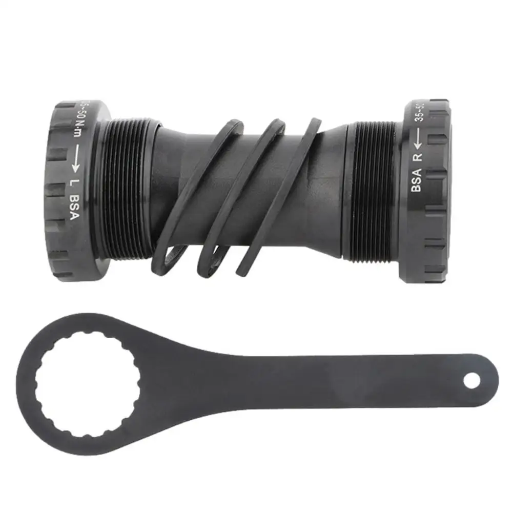

24mm MTB Bike External Bearing Bottom Brackets For 68-73mm Tooth BC1.37-24T Integrated Bike Crankset Threaded Bottom Bracket