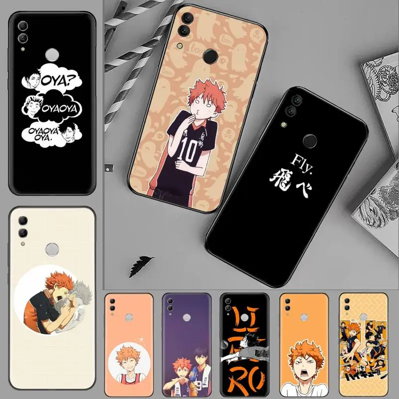 

haikyuu poster volleyball anime Phone Case For Huawei Honor 7C 7A 8X 8A 9 10 10i Lite 20 NOVA 3i 3e coque shell funda hull