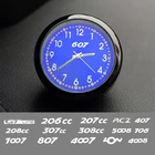 Автомобильные часы, украшения, автомобильные электронные кварцевые часы, Алмазное украшение для Peugeot 4007 807 1007 307cc 308cc 208cc 207cc 206cc RCZ